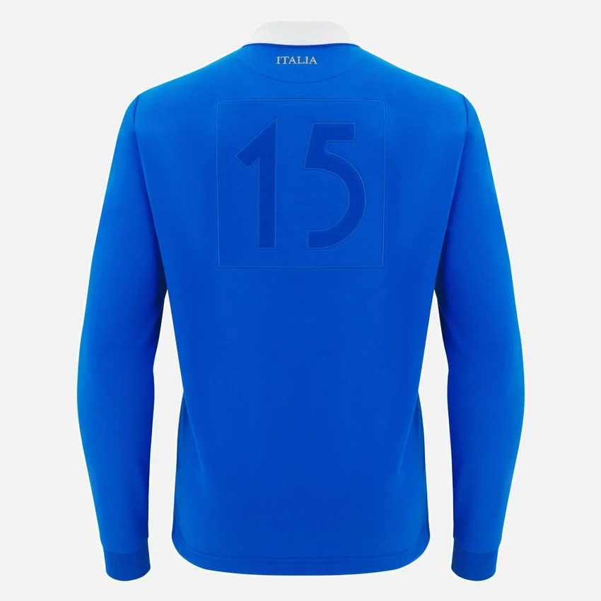 Italia Rugby 2025/26 Fan-Kollektion für Erwachsene Baumwoll-T-Shirt Italia Rugby 2025/26 Fan-Kollektion für Erwachsene Baumwoll-T-Shirt