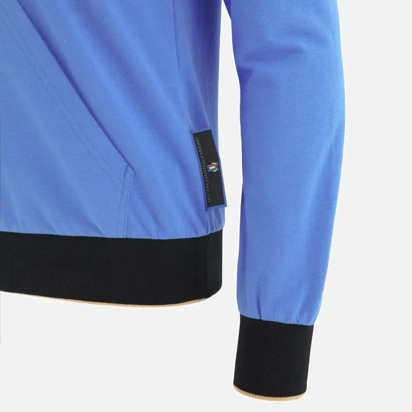 Italia Rugby 2025/26 Fan-Kollektion für Erwachsene Sweatshirt mit durchgehendem Reißverschluss Italia Rugby 2025/26 Fan-Kollektion für Erwachsene Sweatshirt mit durchgehendem Reißverschluss