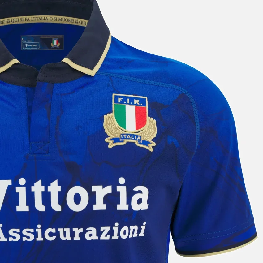 Italia Rugby 2025/26 Heimhemd für Erwachsene Italia Rugby 2025/26 Heimhemd für Erwachsene