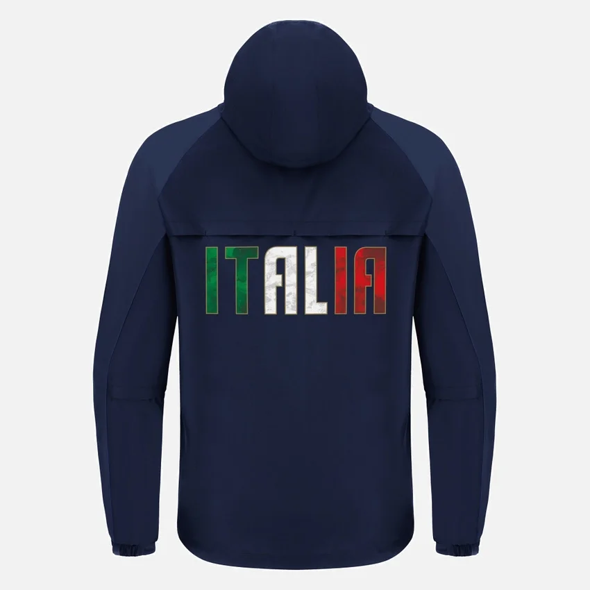 Italia Rugby 2025/26 Regenjacke für Erwachsene Italia Rugby 2025/26 Regenjacke für Erwachsene
