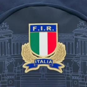 Italia Rugby 2025/26 Rucksack in Marineblau und Gold Italia Rugby 2025/26 Rucksack in Marineblau und Gold