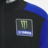 Monster Energy Yamaha MotoGP 2026 Damen-Team-Replica-Sweatshirt mit durchgehendem Reißverschluss