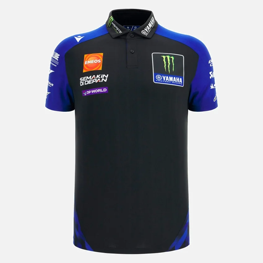 Monster Energy Yamaha MotoGP 2026 Herren-Team-Replica-Poloshirt Monster Energy Yamaha MotoGP 2026 Herren-Team-Replica-Poloshirt