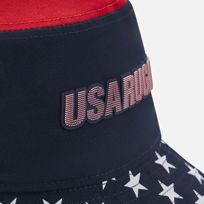 Offizielle Bucket-Cap für Erwachsene von USA Rugby 2024/25 Offizielle Bucket-Cap für Erwachsene von USA Rugby 2024/25