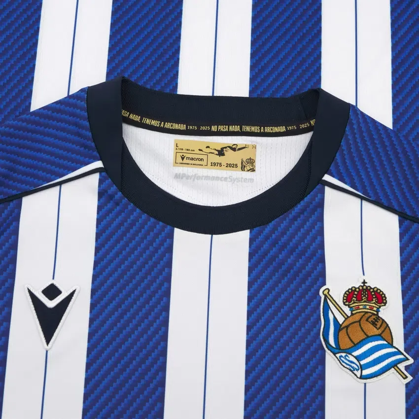 Real Sociedad 2025/26 Heim-Trikot für Erwachsene Real Sociedad 2025/26 Heim-Trikot für Erwachsene