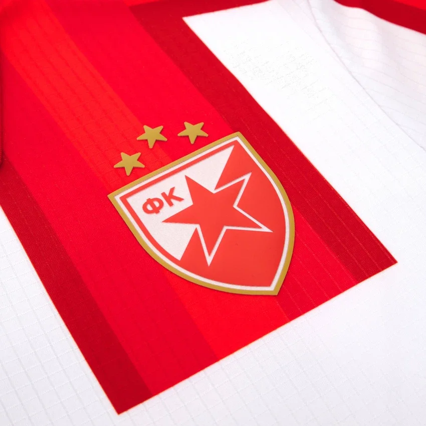 Red Star Belgrad 2025/26 Junioren-Heim-Trikot Red Star Belgrad 2025/26 Junioren-Heim-Trikot