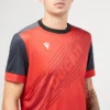 Rotes Padel-Hemd Macron X Ducati Rotes Padel-Hemd Macron X Ducati
