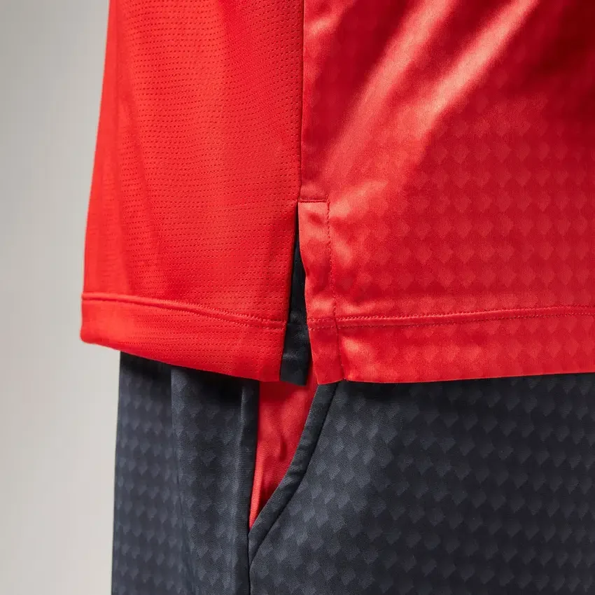Rotes Padel-Hemd Macron X Ducati Rotes Padel-Hemd Macron X Ducati