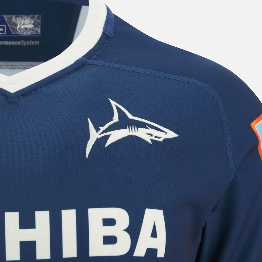 Sale Sharks 2025/26 Heim-Replica-Hemd Sale Sharks 2025/26 Heim-Replica-Hemd