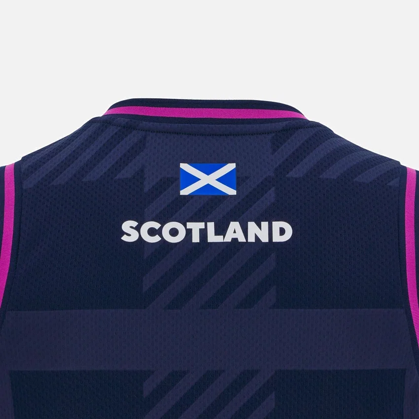 Scottish Rugby 2025/26 Basketball-Singlet Scottish Rugby 2025/26 Basketball-Singlet