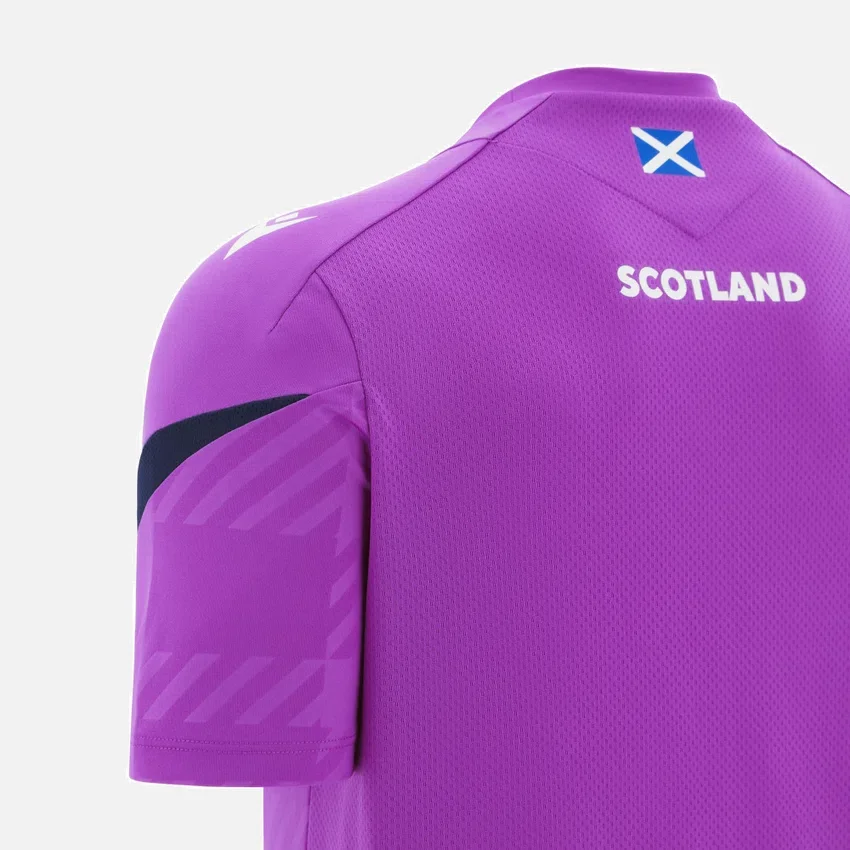 Scottish Rugby 2025/26 Lila Trainings-T-Shirt Scottish Rugby 2025/26 Lila Trainings-T-Shirt
