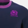 Scottish Rugby 2025/26 Navy Baumwoll-T-Shirt Scottish Rugby 2025/26 Navy Baumwoll-T-Shirt