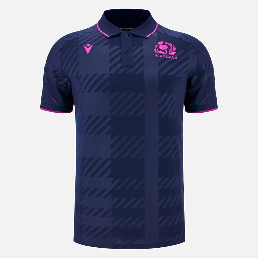 Scottish Rugby 2025/26 Poly-Poloshirts Scottish Rugby 2025/26 Poly-Poloshirts