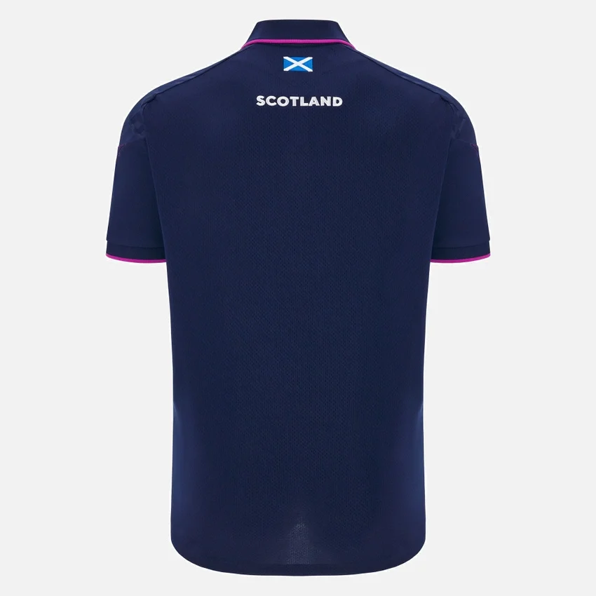 Scottish Rugby 2025/26 Poly-Poloshirts Scottish Rugby 2025/26 Poly-Poloshirts