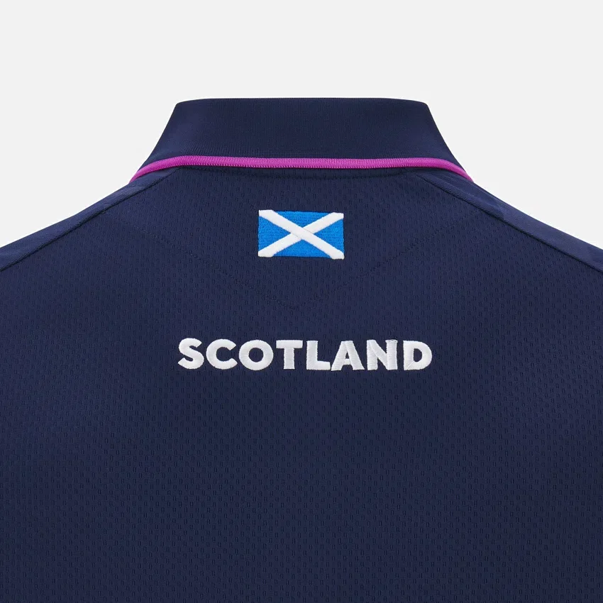Scottish Rugby 2025/26 Poly-Poloshirts Scottish Rugby 2025/26 Poly-Poloshirts