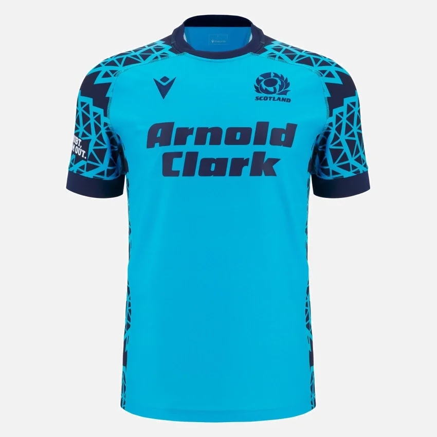 Scottish Rugby 2025/26 Sky Trikot für die Trainingssaison Scottish Rugby 2025/26 Sky Trikot für die Trainingssaison