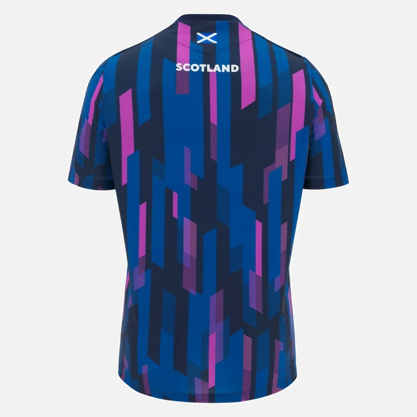 Scottish Rugby 2025/26 Warm-up-Gym-T-Shirt Scottish Rugby 2025/26 Warm-up-Gym-T-Shirt