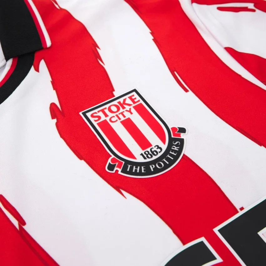 Stoke City FC 2025/26 Heim-Trikot für Erwachsene Stoke City FC 2025/26 Heim-Trikot für Erwachsene