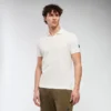 Strahlendes Poloshirt mit Stehkragen