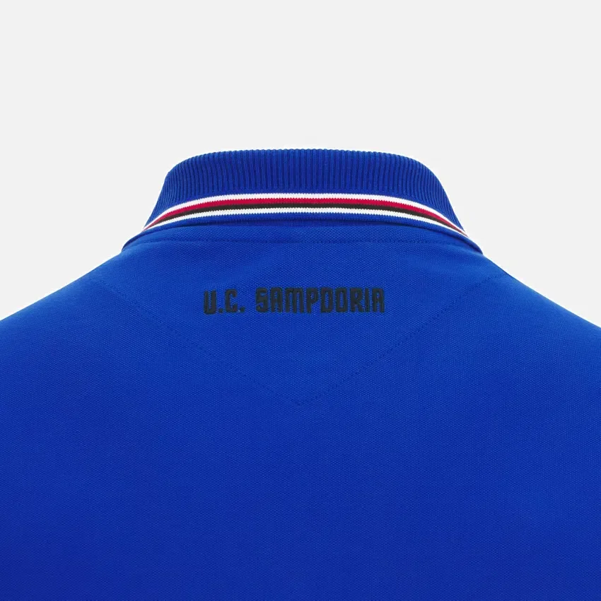 U.C. Sampdoria 2025/26 Athleisure Reise-Poloshirt für Erwachsene U.C. Sampdoria 2025/26 Athleisure Reise-Poloshirt für Erwachsene