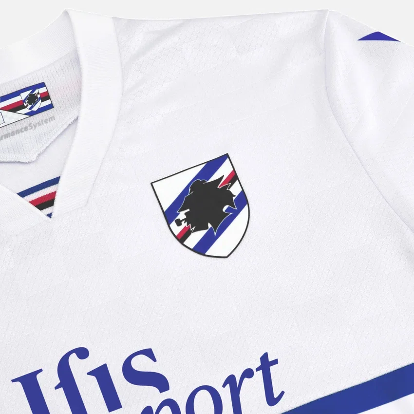U.C. Sampdoria 2025/26 Junior-Auswärts-Trikot U.C. Sampdoria 2025/26 Junior-Auswärts-Trikot