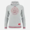 Unibo Collection Grau meliert, gebürsteter Hoodie für Senioren