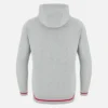Unibo Collection Grau meliert, gebürsteter Hoodie für Senioren