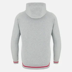 Unibo Collection Grau meliert, gebürsteter Hoodie für Senioren