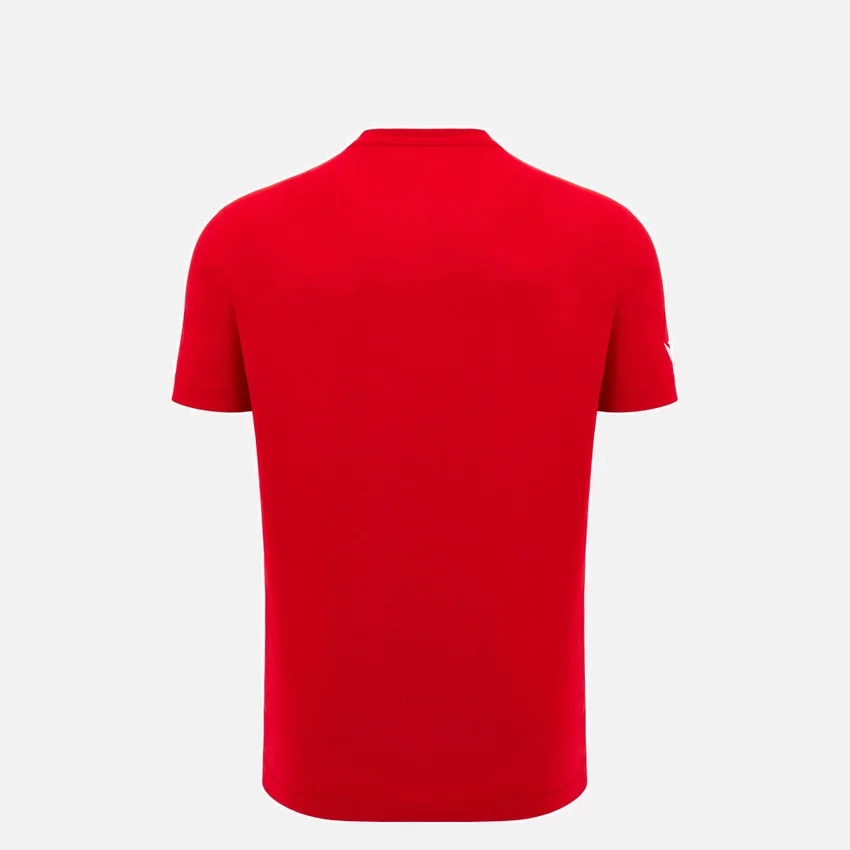 Unibo Collection Rotes Kinder-Baumwoll-T-Shirt Unibo Collection Rotes Kinder-Baumwoll-T-Shirt