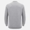 Unibo-Kollektion Grau meliert Ungebürstetes Sweatshirt mit Rundhalsausschnitt für Senioren Unibo-Kollektion Grau meliert Ungebürstetes Sweatshirt mit Rundhalsausschnitt für Senioren