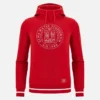 Unibo-Kollektion Roter Hoodie mit gebürsteter Innenseite für Senioren
