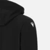 Unibo-Kollektion Schwarzer Hoodie mit gebürsteter Innenseite für Senioren