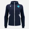 Uruguay Rugby 2025/26 Warm-up-Sweatshirt für Erwachsene mit durchgehendem Reißverschluss