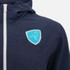 Uruguay Rugby 2025/26 Warm-up-Sweatshirt für Erwachsene mit durchgehendem Reißverschluss