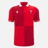 Welsh Rugby 2025/26 Heim-Hemd aus Baumwolle Welsh Rugby 2025/26 Heim-Hemd aus Baumwolle
