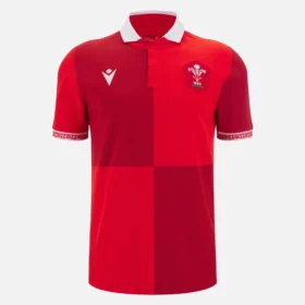 Welsh Rugby 2025/26 Heim-Hemd aus Baumwolle