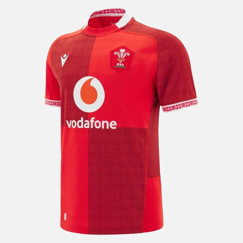 Welsh Rugby 2025/26 Heim-Replica-Hemd Welsh Rugby 2025/26 Heim-Replica-Hemd