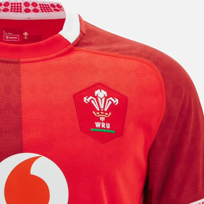 Welsh Rugby 2025/26 Heim-Replica-Hemd Welsh Rugby 2025/26 Heim-Replica-Hemd
