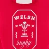 Welsh Rugby 2025/26 Roter Fan-Hoodie Welsh Rugby 2025/26 Roter Fan-Hoodie