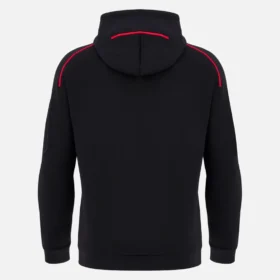 Welsh Rugby 2025/26 Schwarzer Athleisure Tech Hoodie