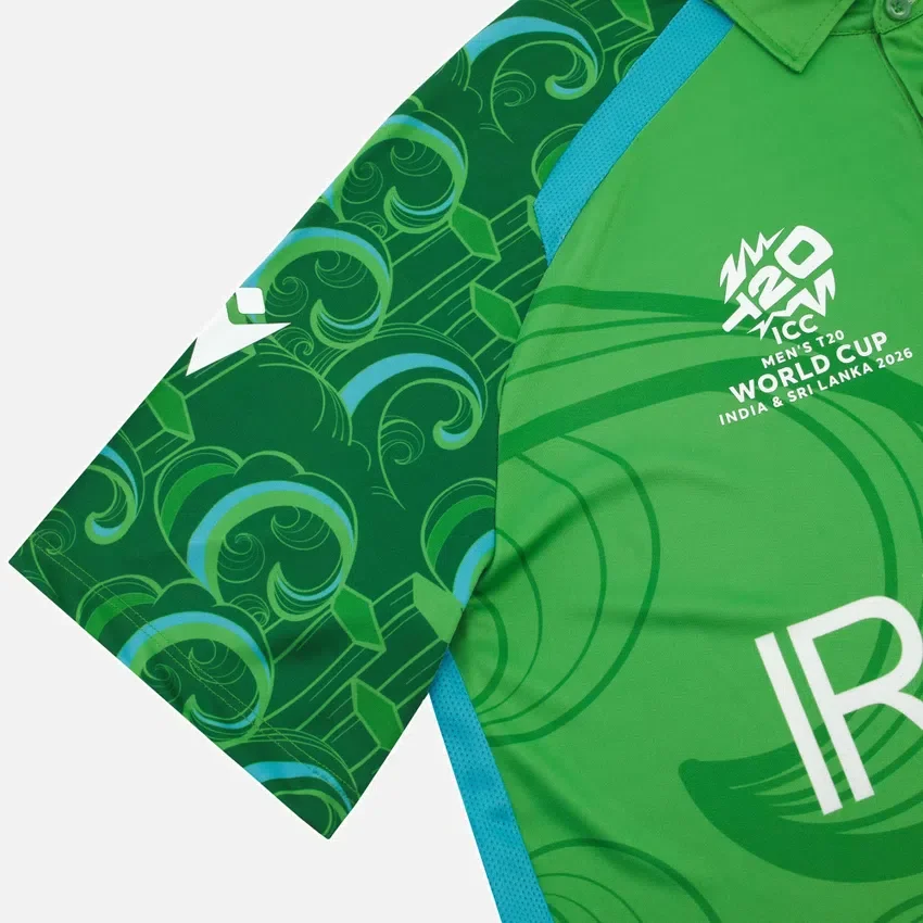 Weltmeisterschaft 2026 Irland Cricket Team T-20 Junior-Spielhemd Weltmeisterschaft 2026 Irland Cricket Team T-20 Junior-Spielhemd