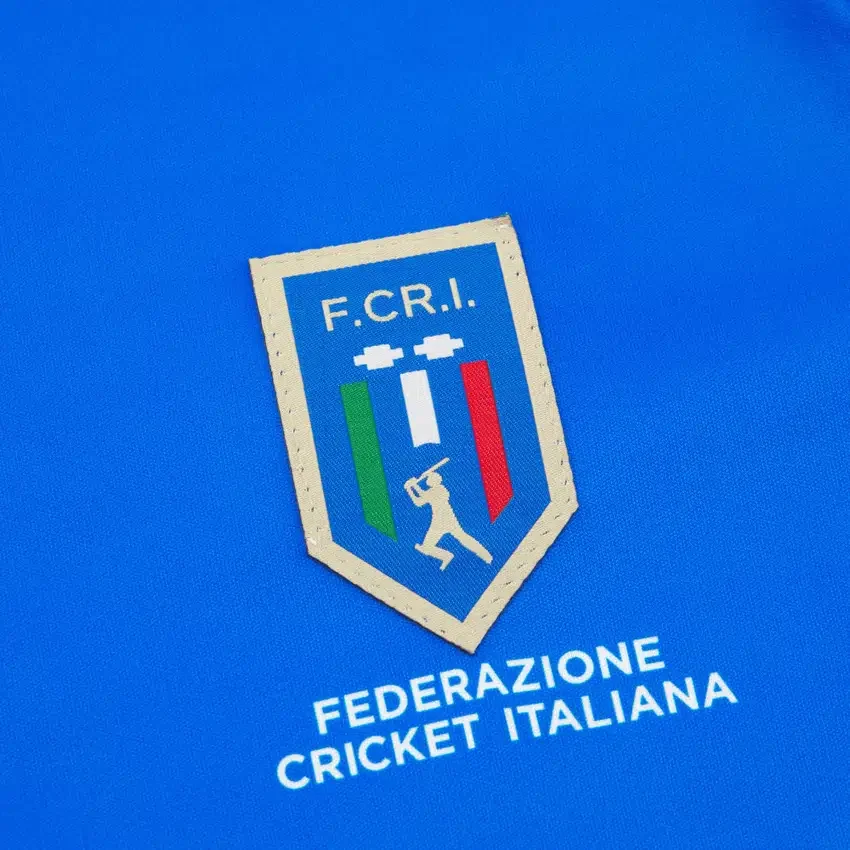 Weltmeisterschaft 2026 Langarm-Hemd des italienischen Cricket-Verbandes Weltmeisterschaft 2026 Langarm-Hemd des italienischen Cricket-Verbandes