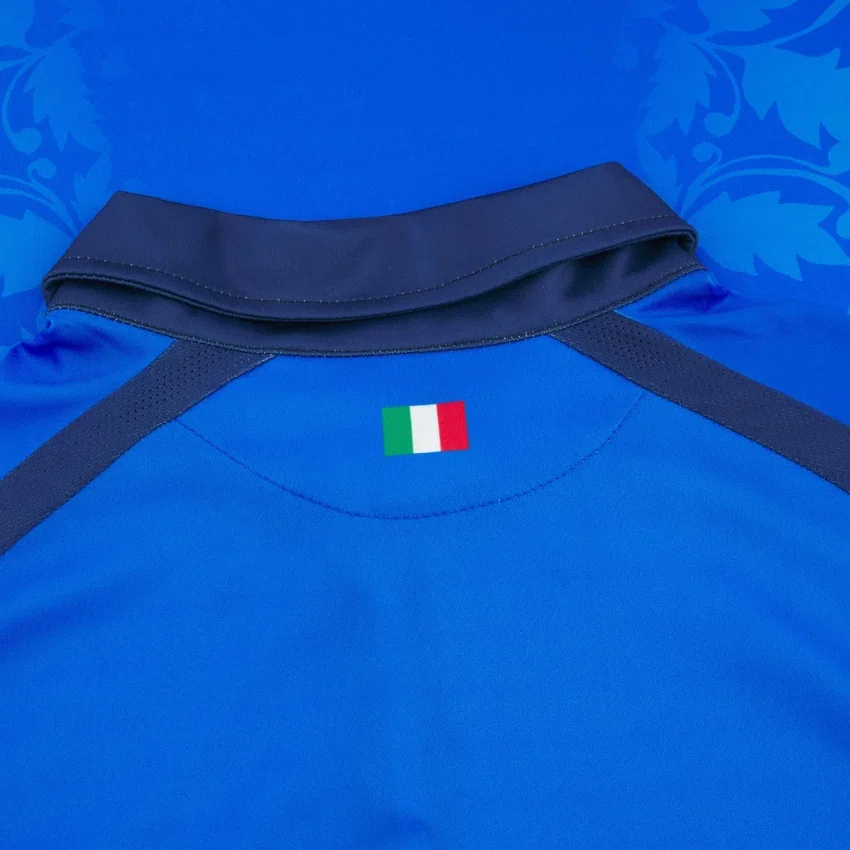 Weltmeisterschaft 2026 Langarm-Hemd des italienischen Cricket-Verbandes Weltmeisterschaft 2026 Langarm-Hemd des italienischen Cricket-Verbandes