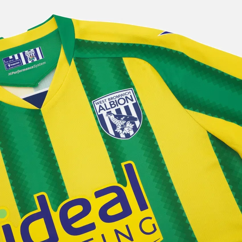 West Bromwich Albion F.C. 2025/26 Auswärtstrikot für Erwachsene West Bromwich Albion F.C. 2025/26 Auswärtstrikot für Erwachsene