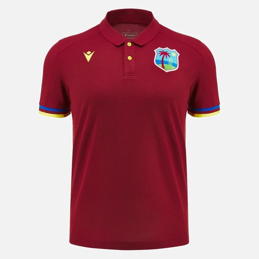West Indies Cricket 2025/26 Reise-Poloshirt für Erwachsene West Indies Cricket 2025/26 Reise-Poloshirt für Erwachsene