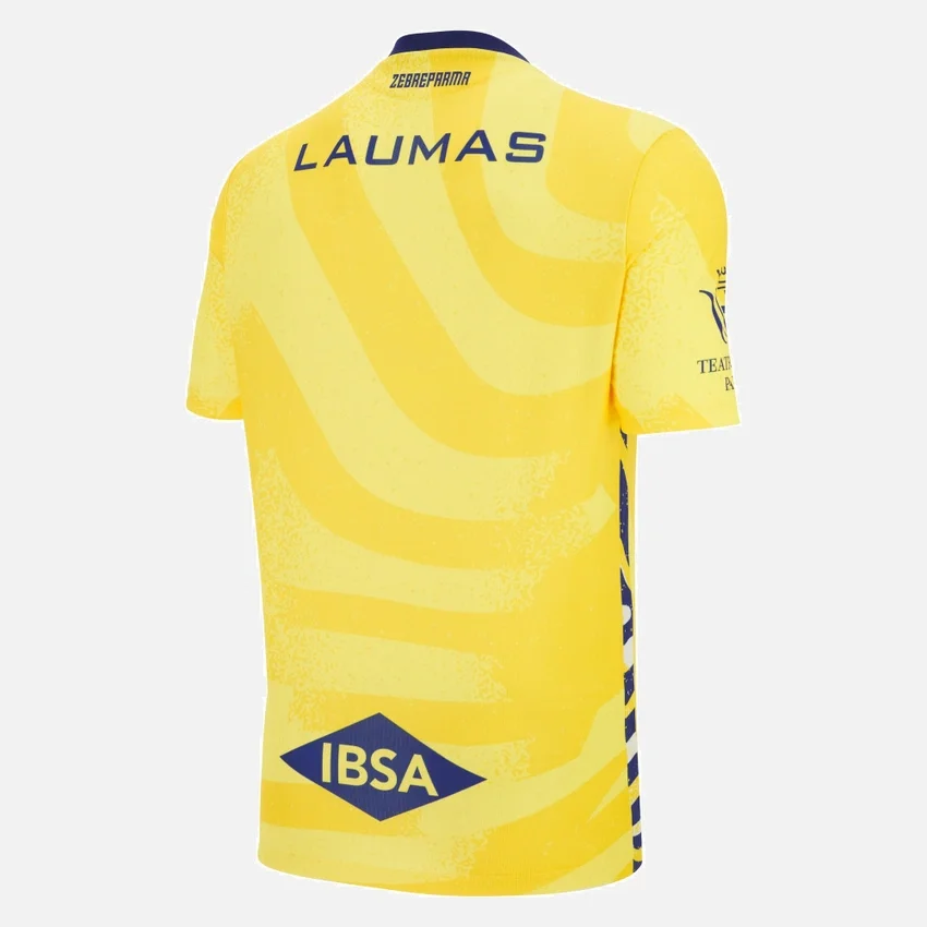 Zebre Parma 2025/26 Auswärts-Replica-Hemd für Erwachsene Zebre Parma 2025/26 Auswärts-Replica-Hemd für Erwachsene