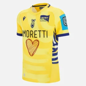 Zebre Parma 2025/26 Auswärtshemd für Erwachsene (Authentic)