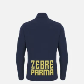 Zebre Parma 2025/26 Junior-Trainingssweatshirt mit 1/4-Reißverschluss
