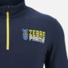 Zebre Parma 2025/26 Junior-Trainingssweatshirt mit 1/4-Reißverschluss